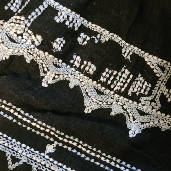 NEW NWT FREE PEOPLE BLUE BLK DRESS OR TUNIC - Picture 14 of 16